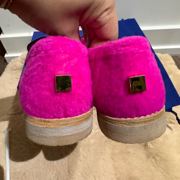 Stuart Weitzman Pink loafer. Size 38.5. - Picture 3 of 8